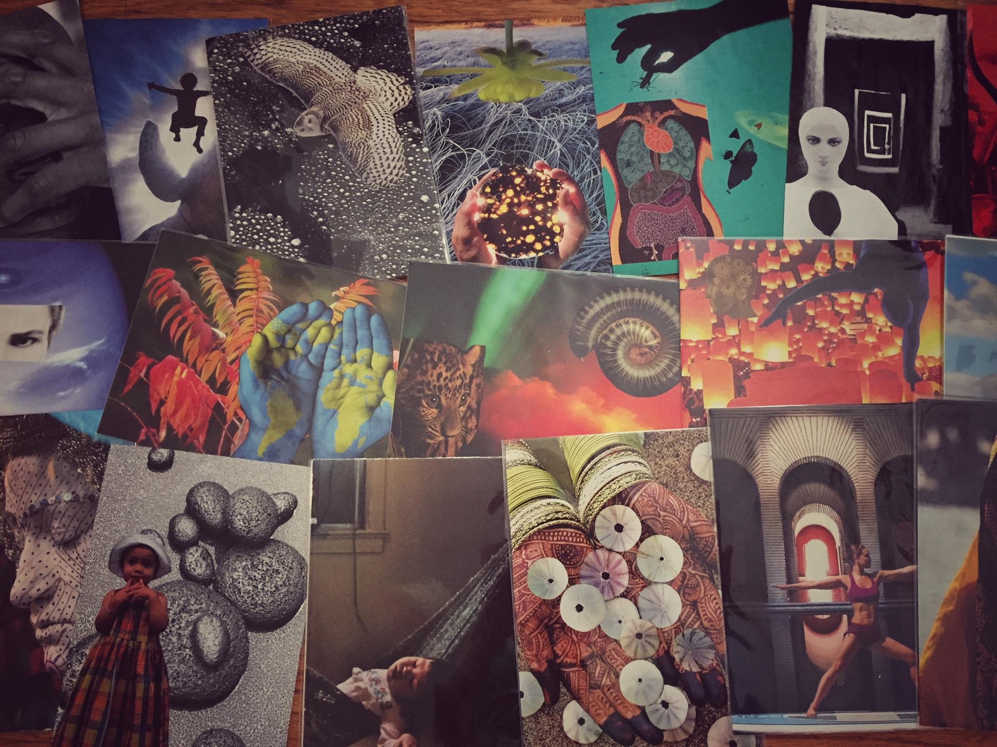 SoulCollage cards