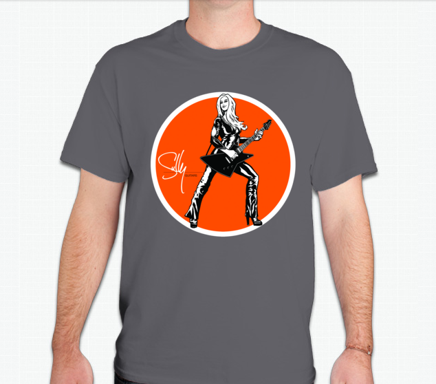 Elita design is printed on Gildan cotton pre-shrunk T-shirts. The ink is embedded into the fabric, so they'll feel as great as they look. 