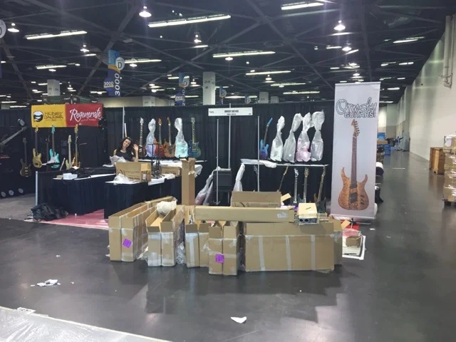 Booth setup