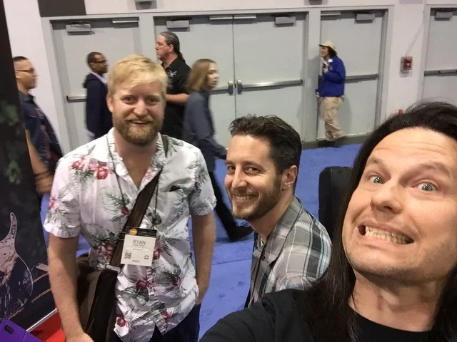 Ryan from 60 Cycle Hum Podcast and Kevin Equitz. 