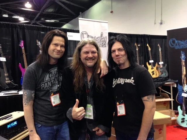 Perry, me, and Sean Michael Clegg. Great player and huge Randy fan!