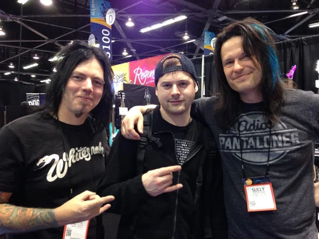 Perry and me with Jared Dines.