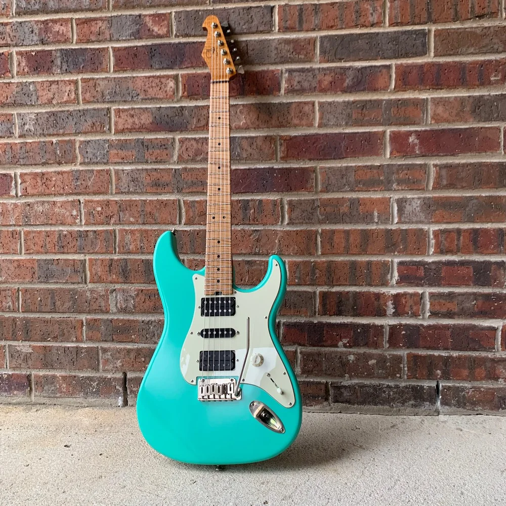 ギター Silktone FUZZ+ TEAL GREEN Silktone FUZZ+ TEAL GREEN ギター Silktone FUZZ+ TEAL GREEN