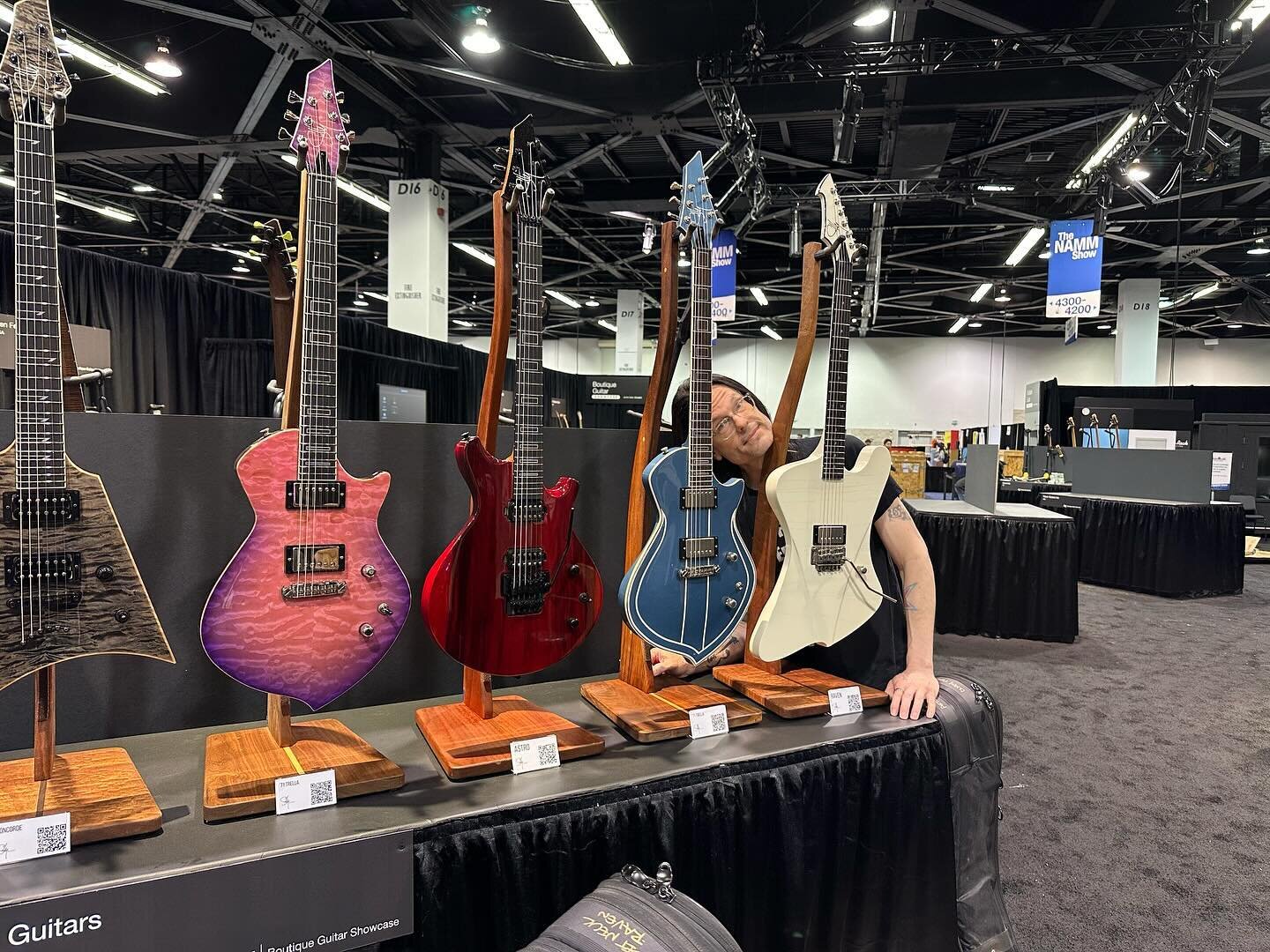 And now we begin the barrage of NAMM posts! Coming to the show? Visit us in the @boutiqueguitarshowcase or you&rsquo;re dead to me! (Kyle told me to say that)