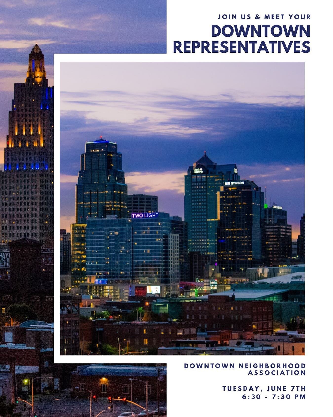 🗣 Join the conversation with your #KCMO representatives! 

Be the first to hear the vibrant vision for downtown Kansas City and discuss issues concerning our community. 🏙

We want to hear your voice! 

📍Grace and Holy Trinity Cathedral
📆 June 7th