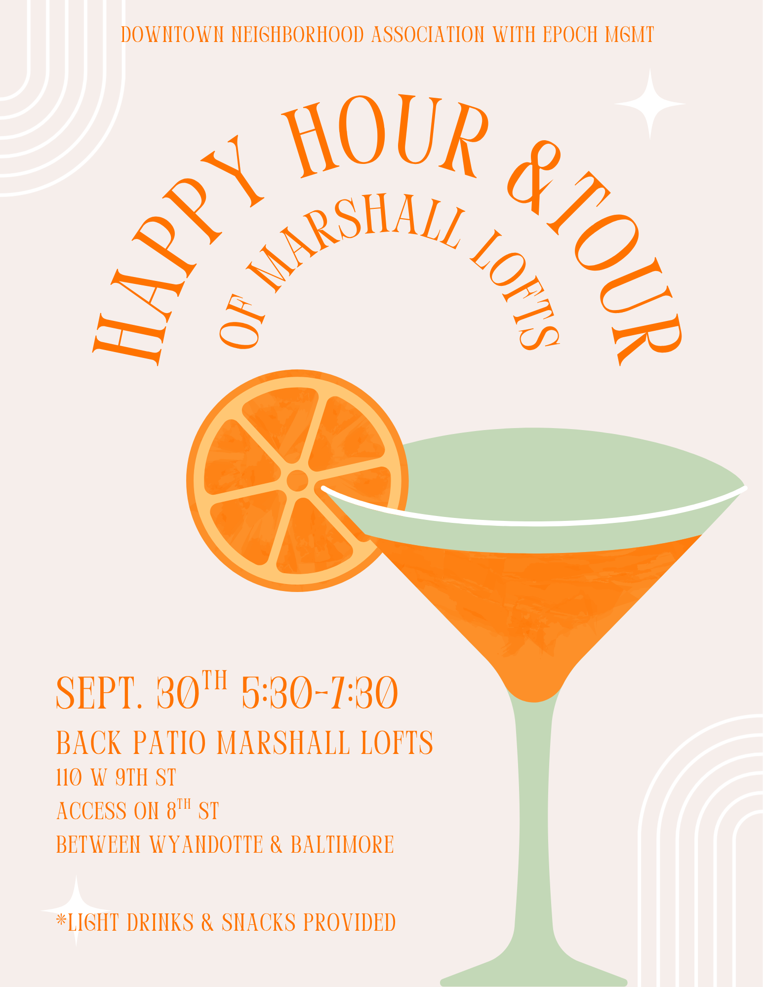 Happy Hour and Tour of Marshall Lofts