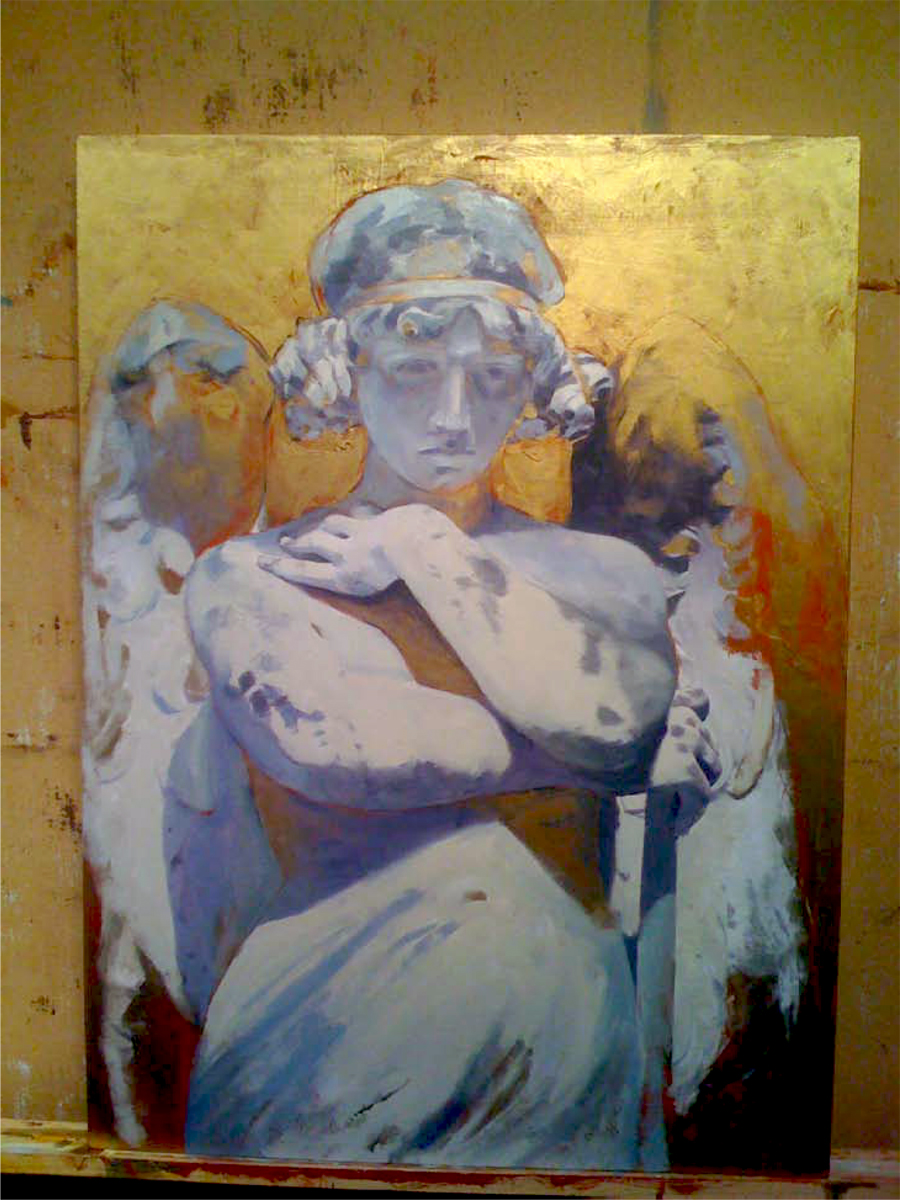 Capri Angel, in process