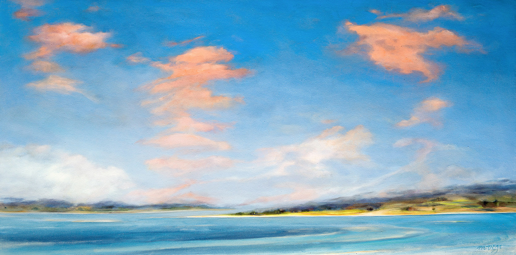 Tides, oil on canvas 3'x5'