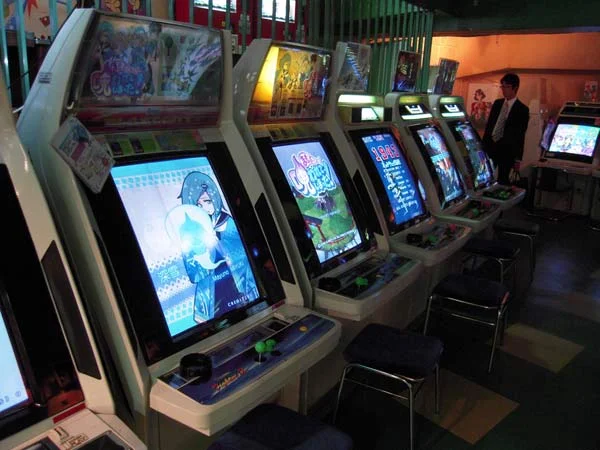 A Japanese Arcade; photo credit unknown.
