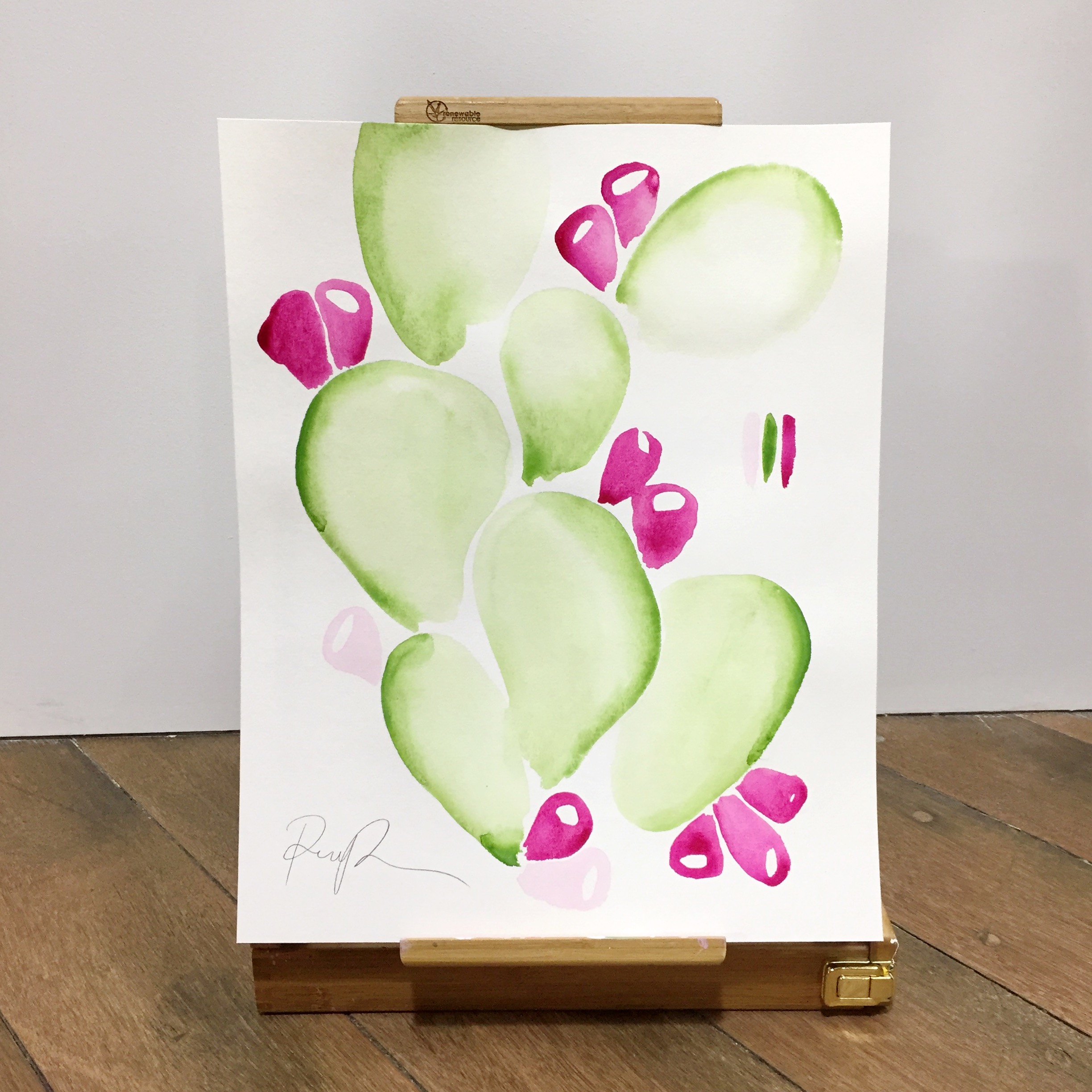 "Photosynthesis" watercolor on paper