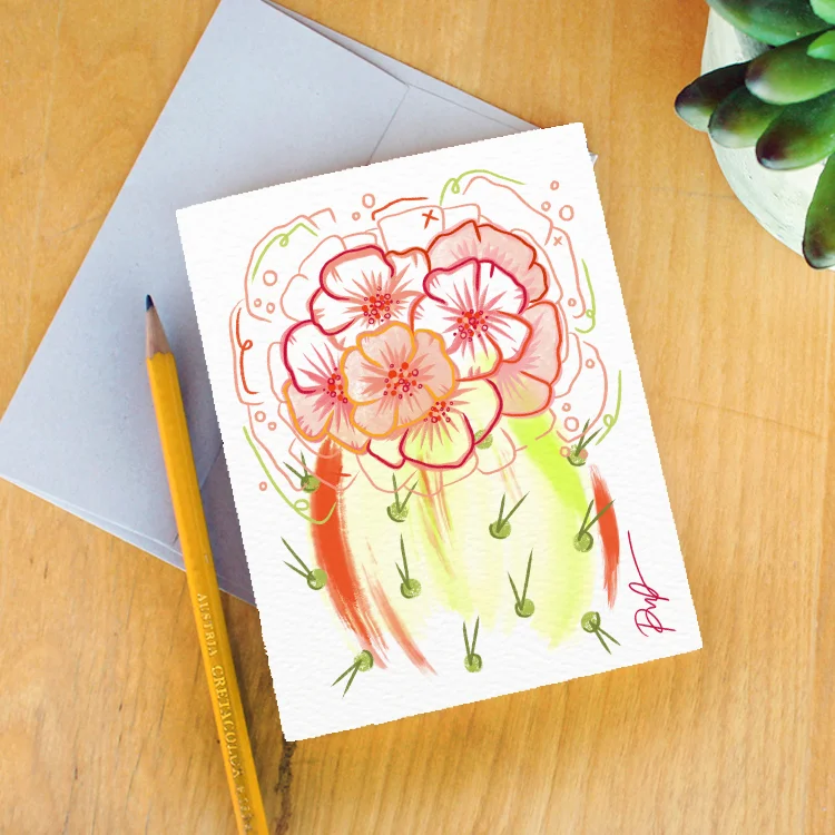 Flower Power_Greeting Card_Product Photo .jpg