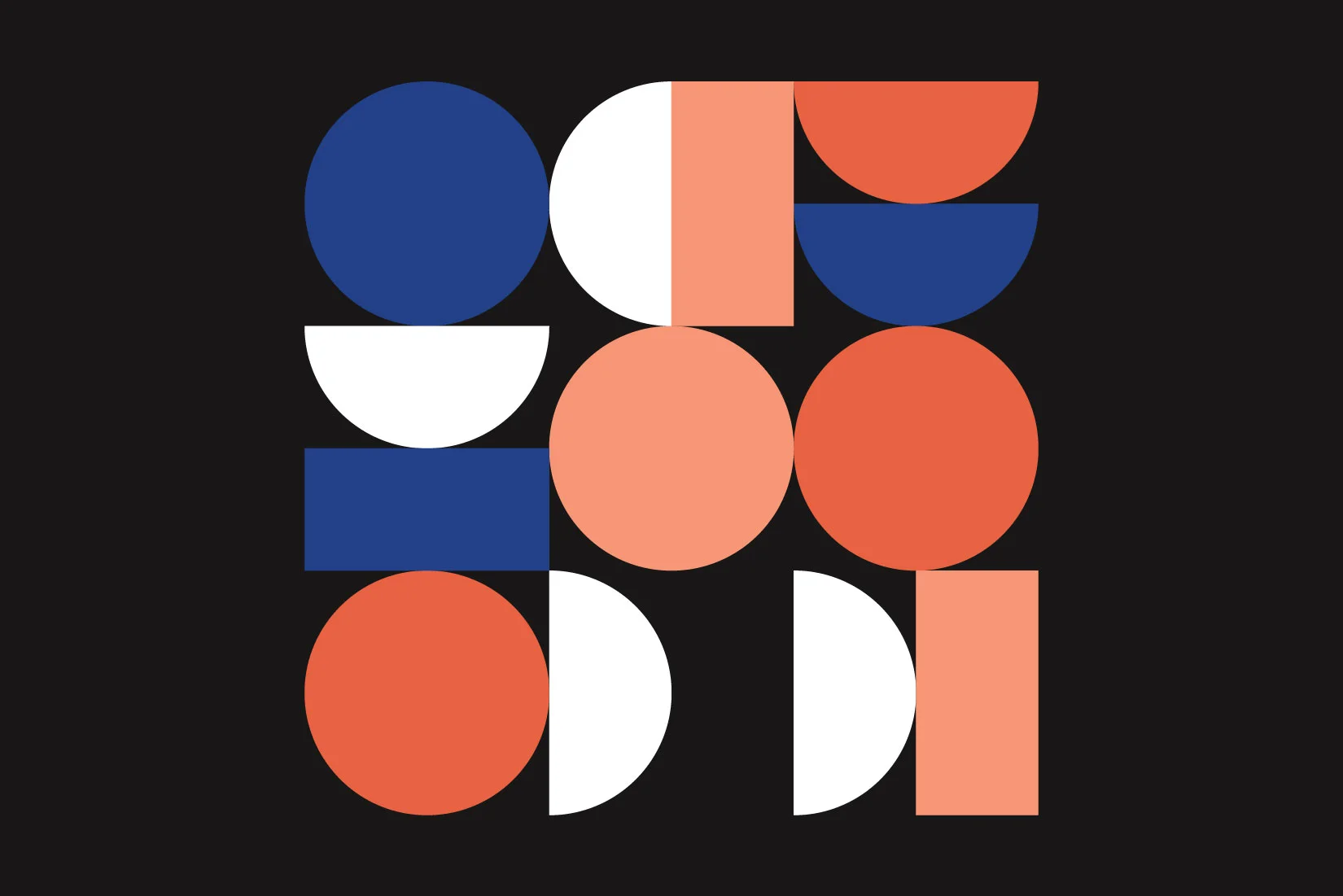 The identity’s color palette and brand pattern take inspiration from Korea’s national flag. The pattern also illustrates an interpretation of plates, bowls, and napkins.