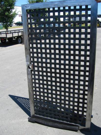  Flip This House entry gate, during construction 