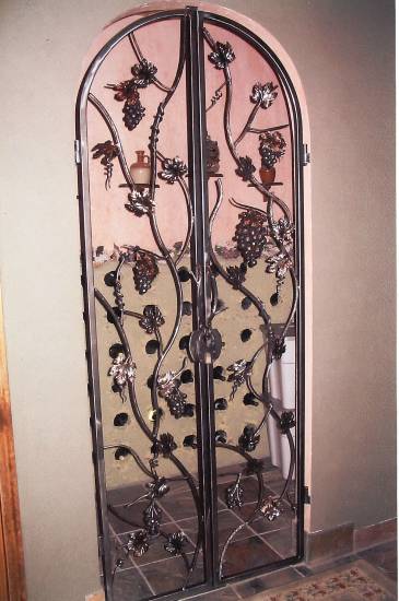 Wine cellar doors