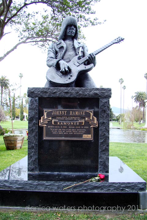 BCSC 65.5 - The Krissy in the Stink City - Johnny Ramones Grave.jpg