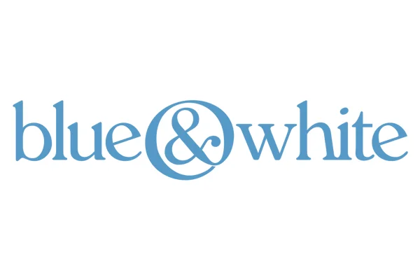 Blue & White