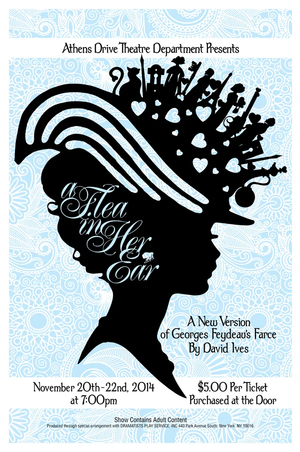 Theater Poster: "A Flea in Her Ear"