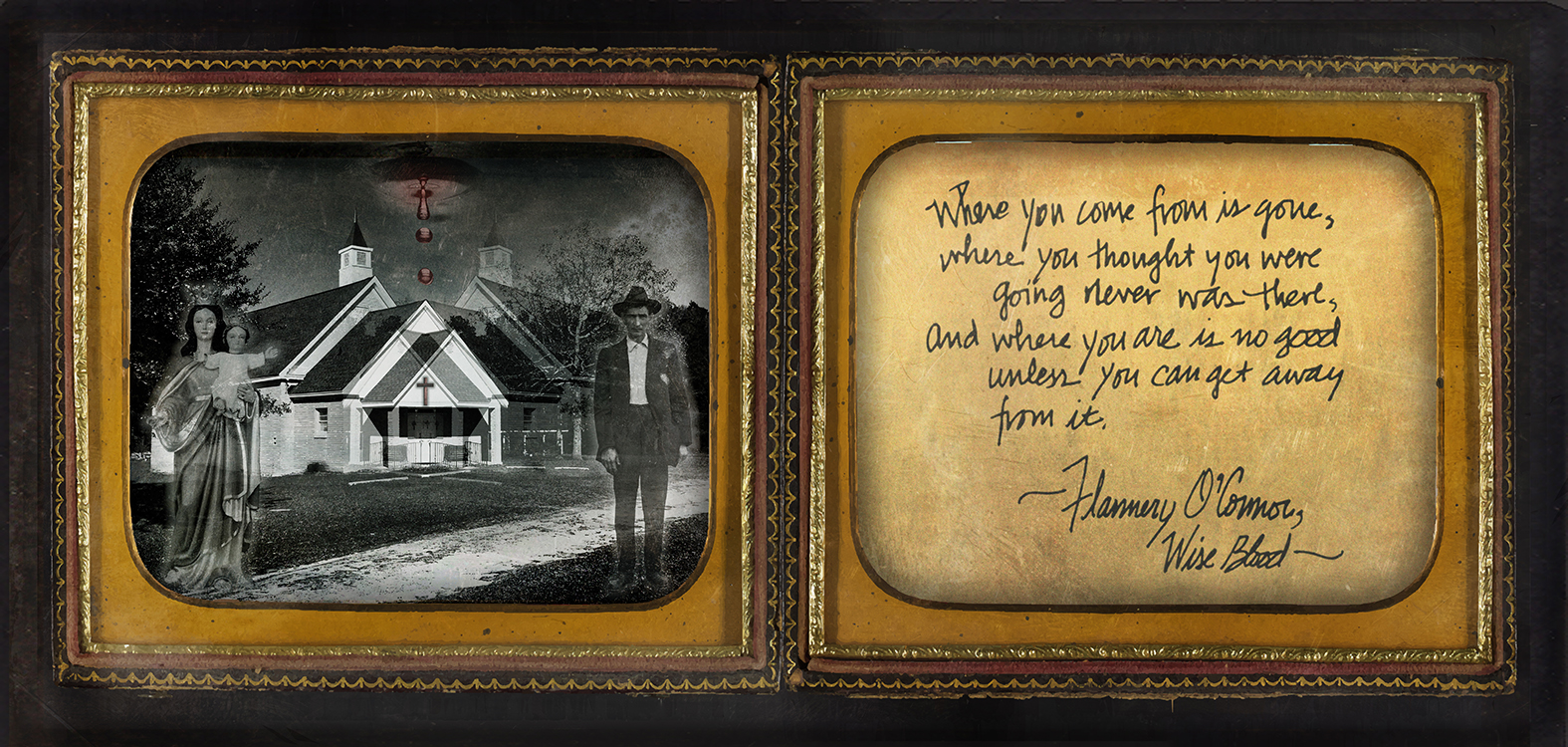Southern Gothic Daguerreotype of Flannery O'Connor's "Wise Blood"