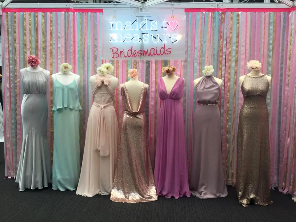 Maids to Measure showcased their gorgeous bridesmaid collection. I love the sequin number!