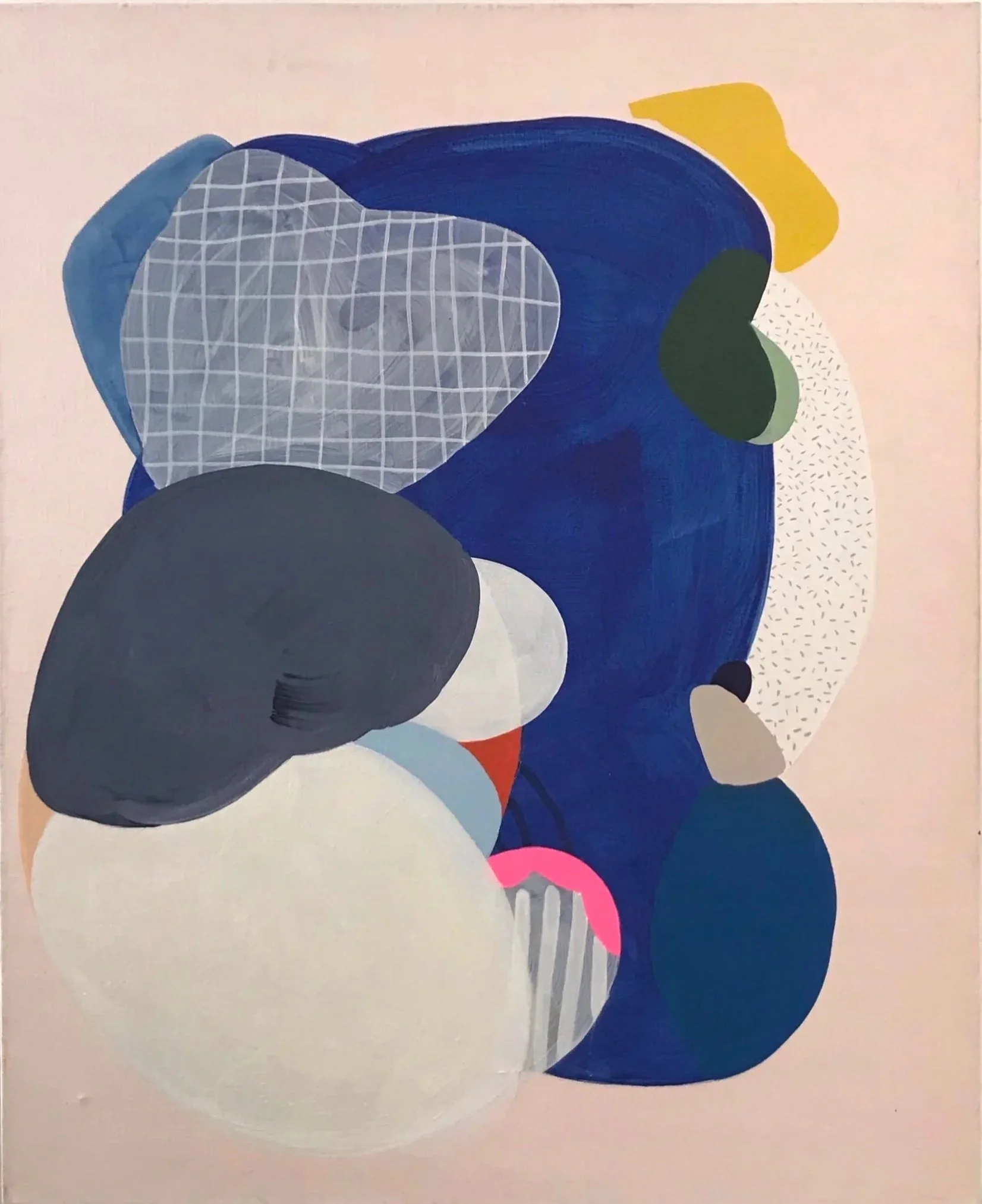  Alchemist kitchen Acrylic on linen  36” x 44” 2018 