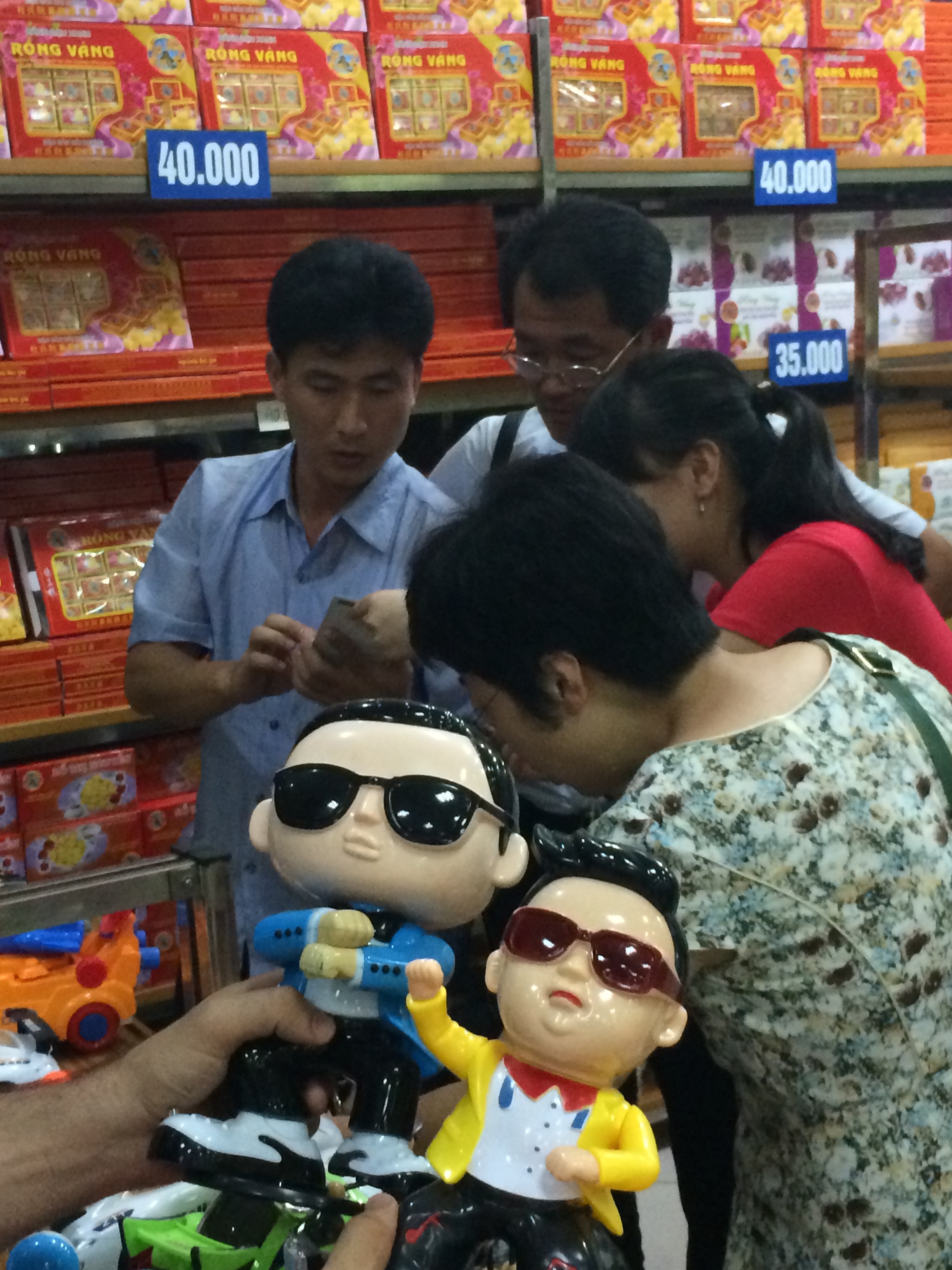 You can run but you can't hide (from Psy) in Vietnam.