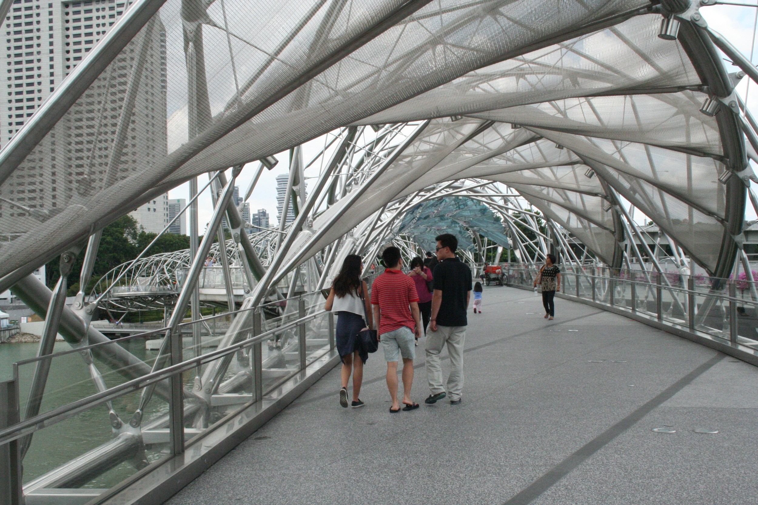 discussions continued all over the city