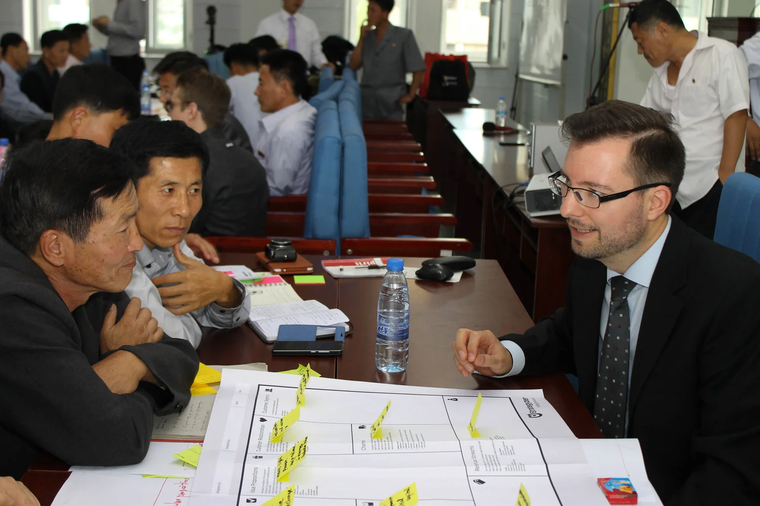 CE Volunteers visit the DPRK and lead breakout discussions on innovation and startups. 