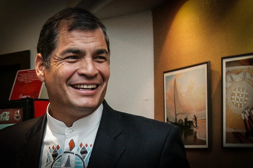 Rafael Correa, presidente do Equador