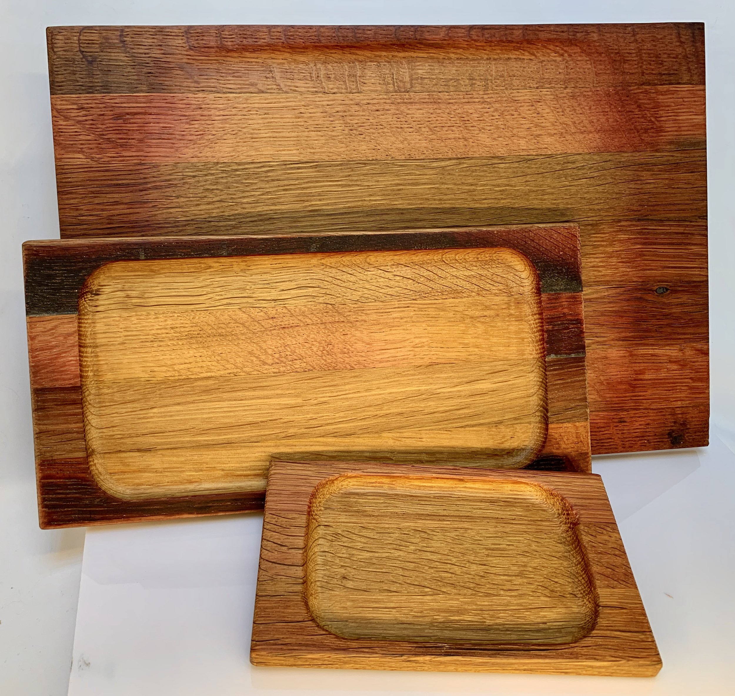 restaurant cutting board set designed and built by Tempo Designs Gabriel McKeagney 