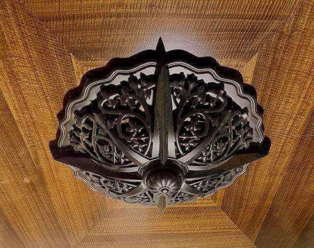  chandelier cover designed and built by Tempo Designs Gabriel McKeagney 