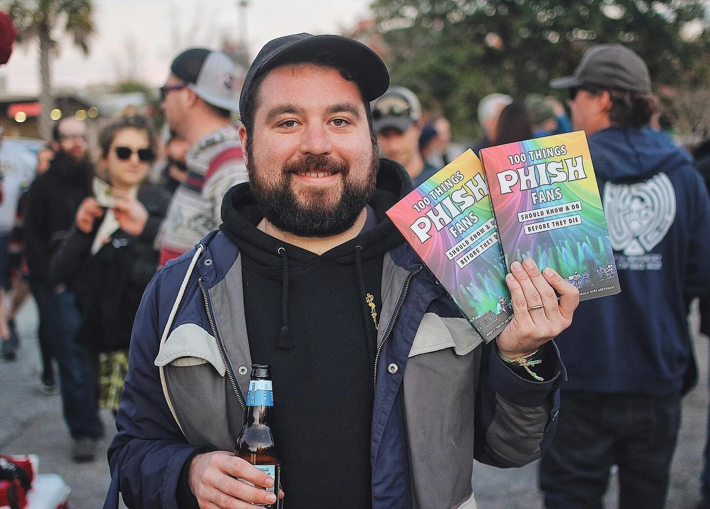   Selling books on Phish tour  