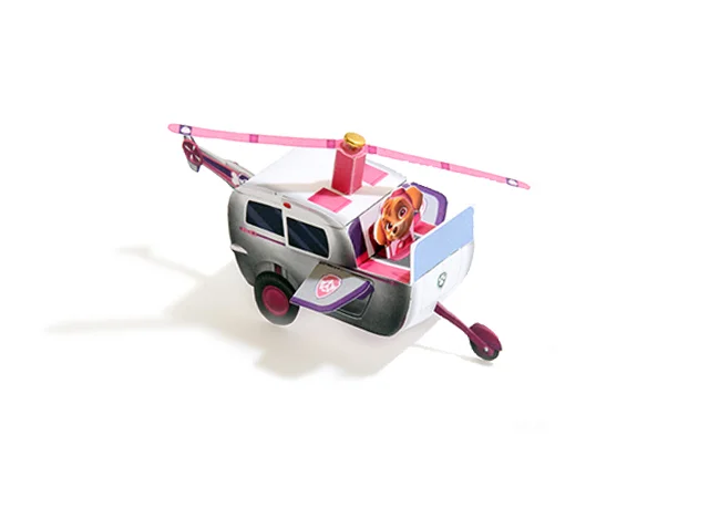 paw patrol chase helicopter
