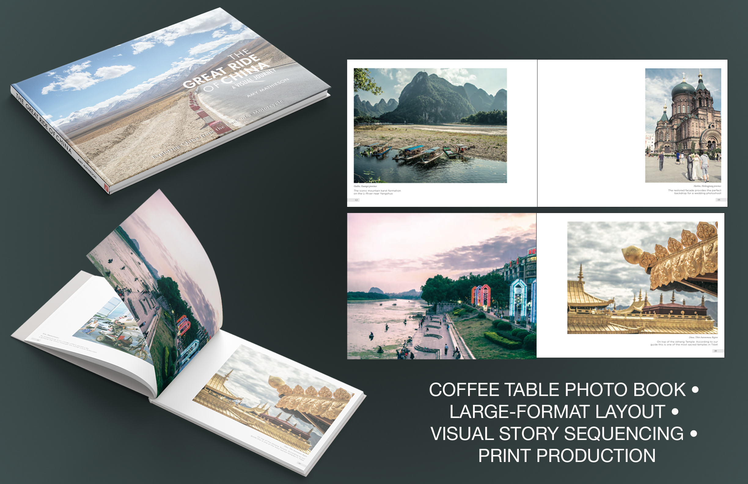 Custom Coffee Table Book Design