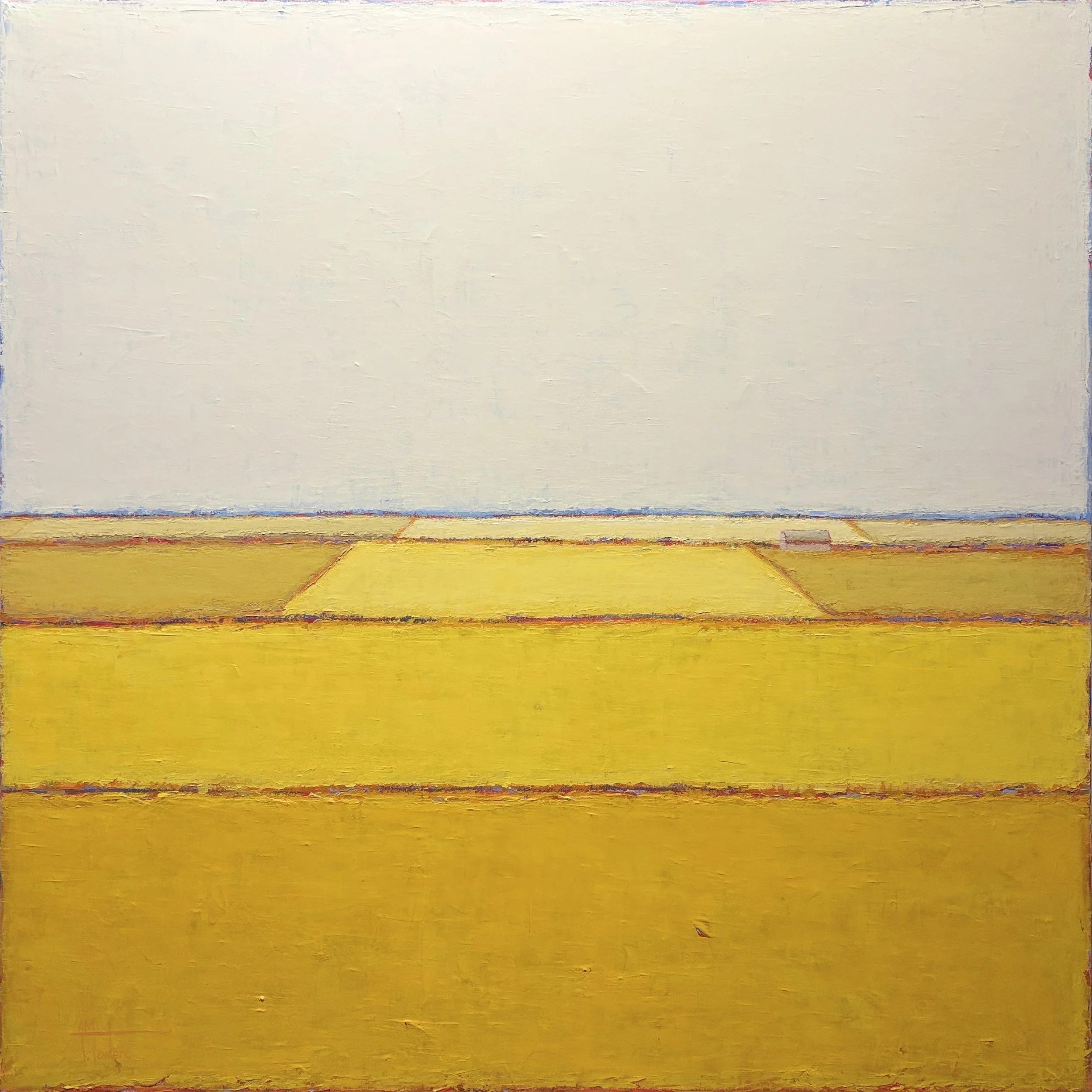 Wenatchee Hayfields VII 48" x 48"