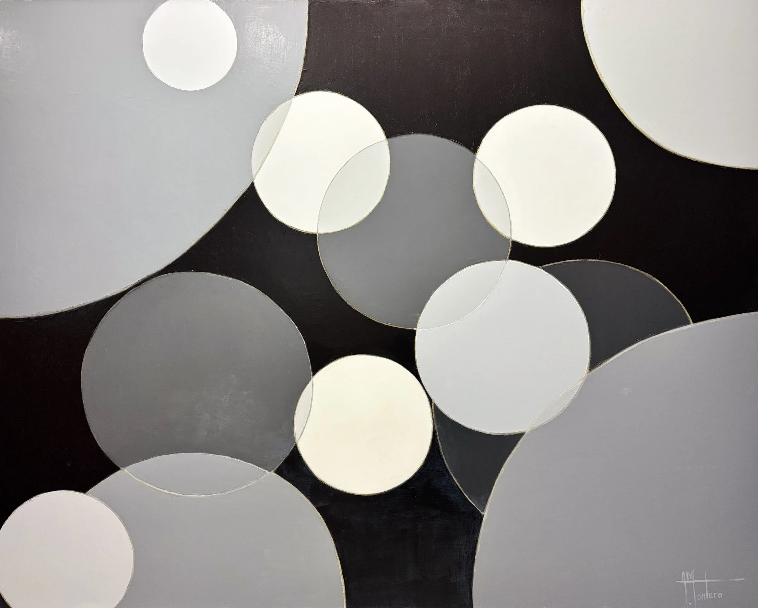 Cycles III Acrylic 60" x 40"