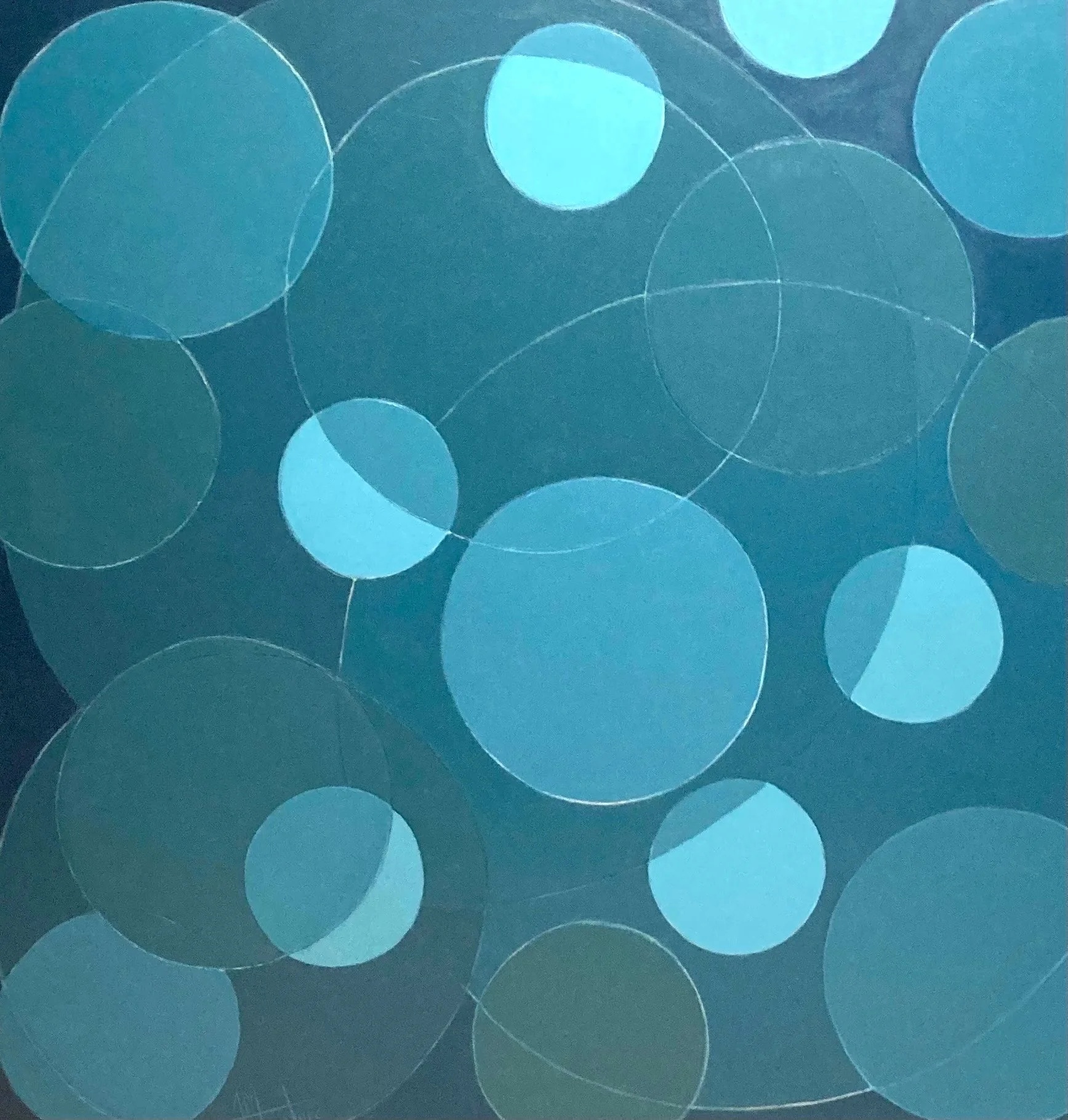 Cycles V 48" x 48"