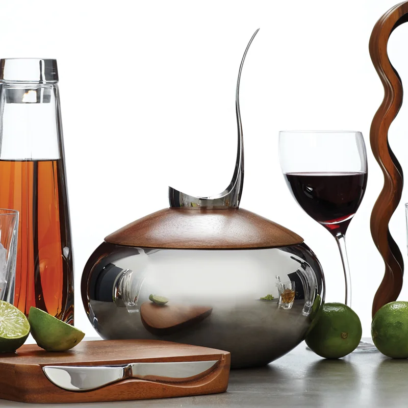 nambe scoop ice bucket