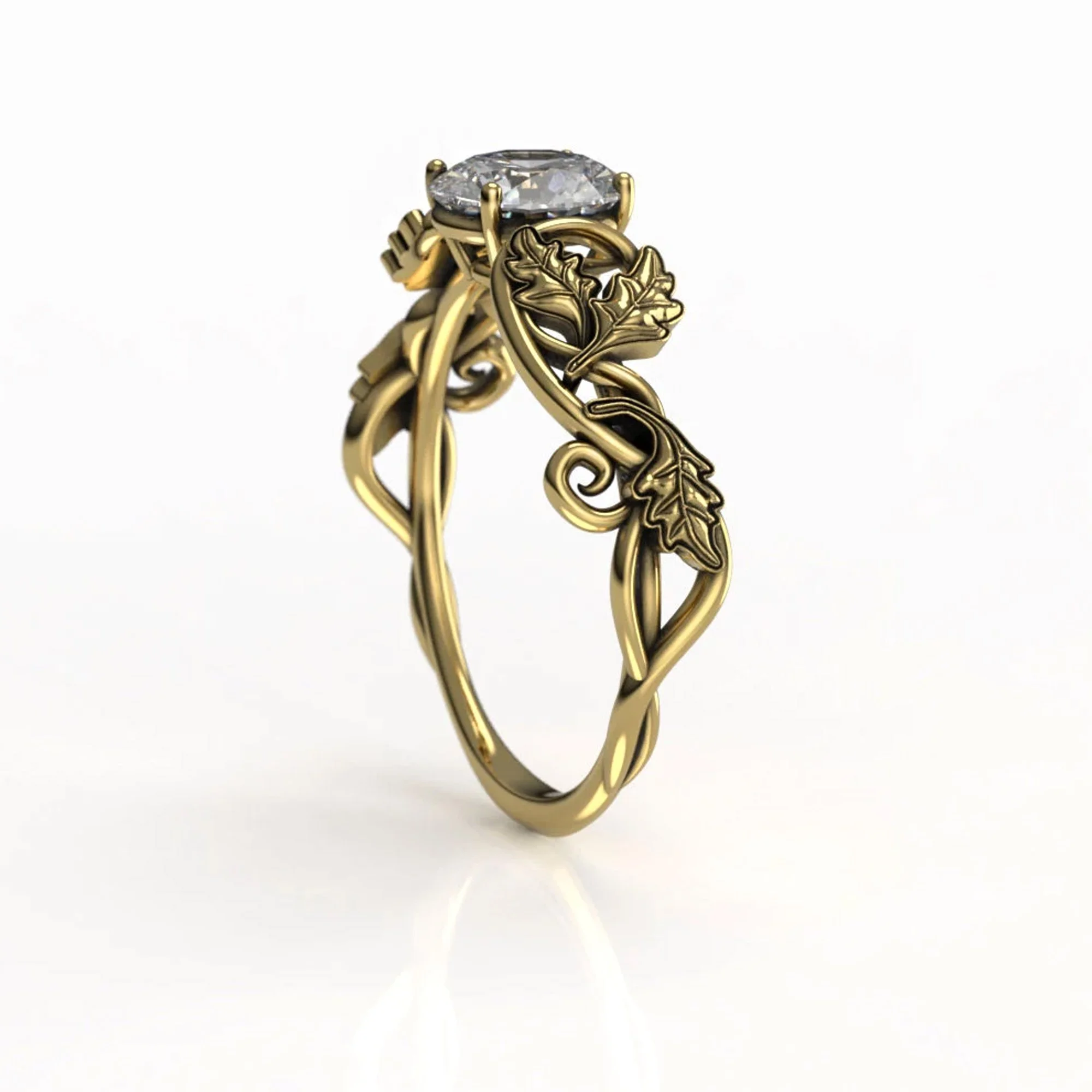 Oak-leaf-moissanite-solitaire-yellow-gold-9.jpg