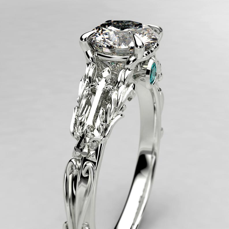Kingdom Hearts Engagement Ring - The Oathkeeper