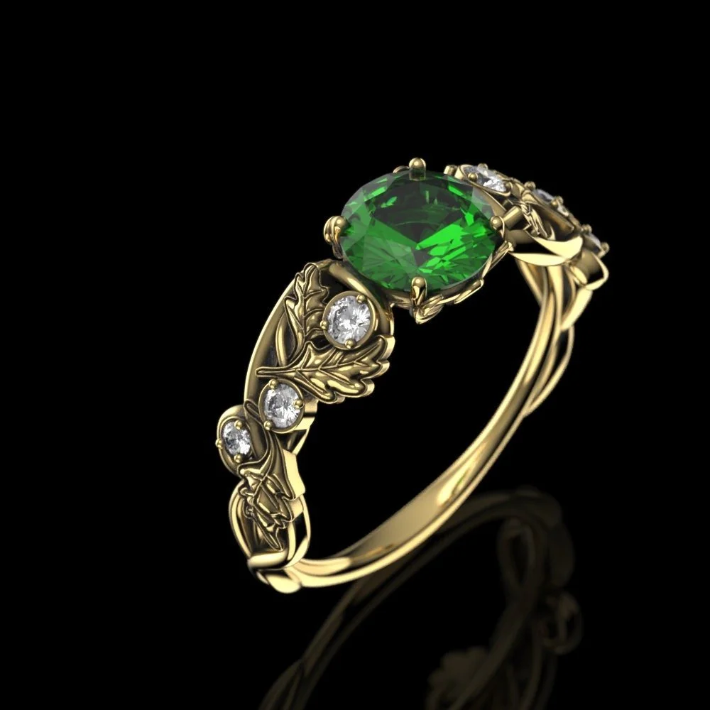06-gold-lab-emerald-engagement-ring-art-nou-worn.jpg