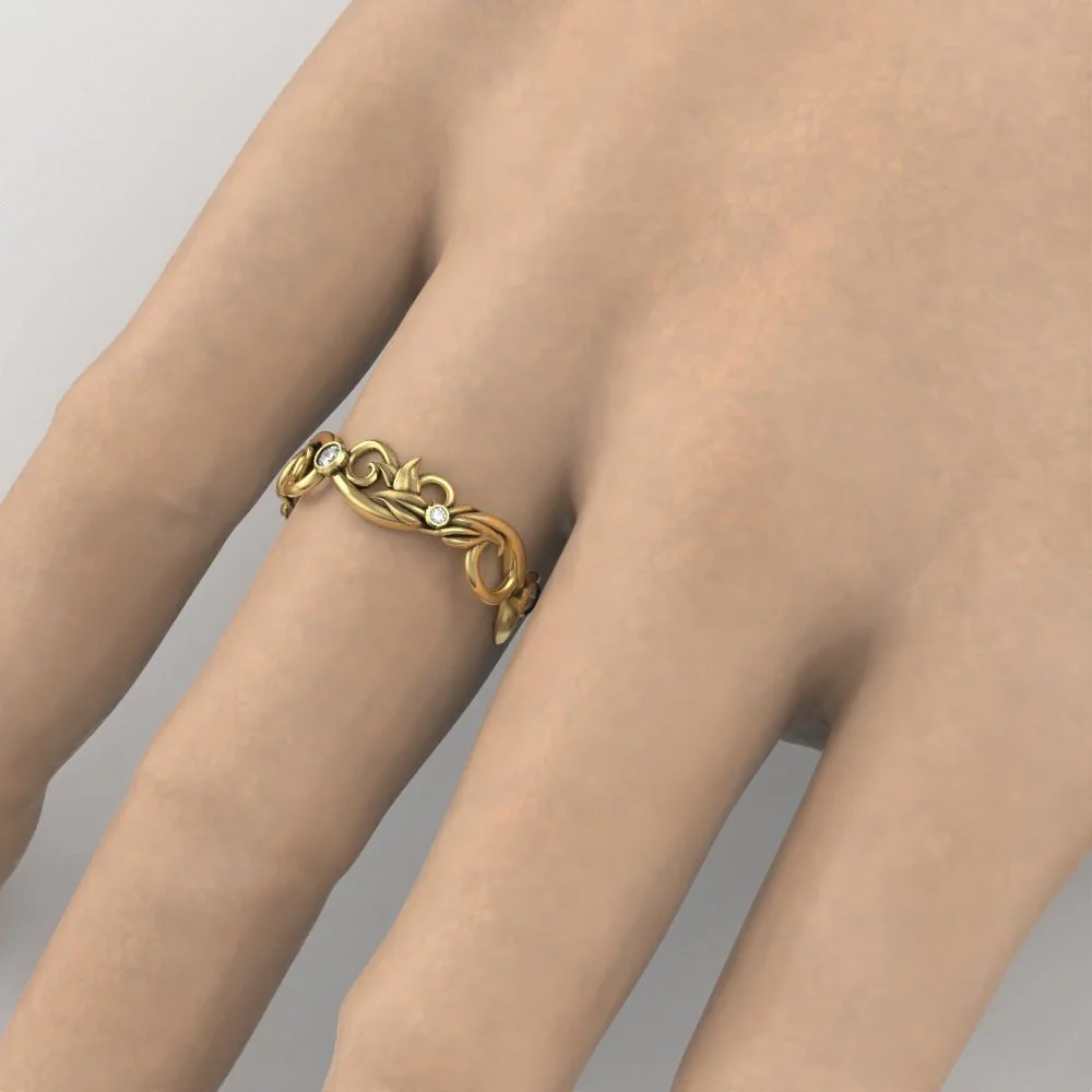 07-gold-vine-and-leaf-diamond-wedding-ring-lifestyle.jpg