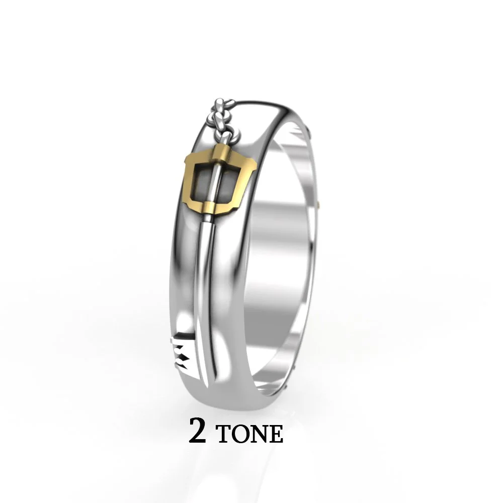 Keyblade Custom Mens Ring 2 TONE.35 COVER.jpg