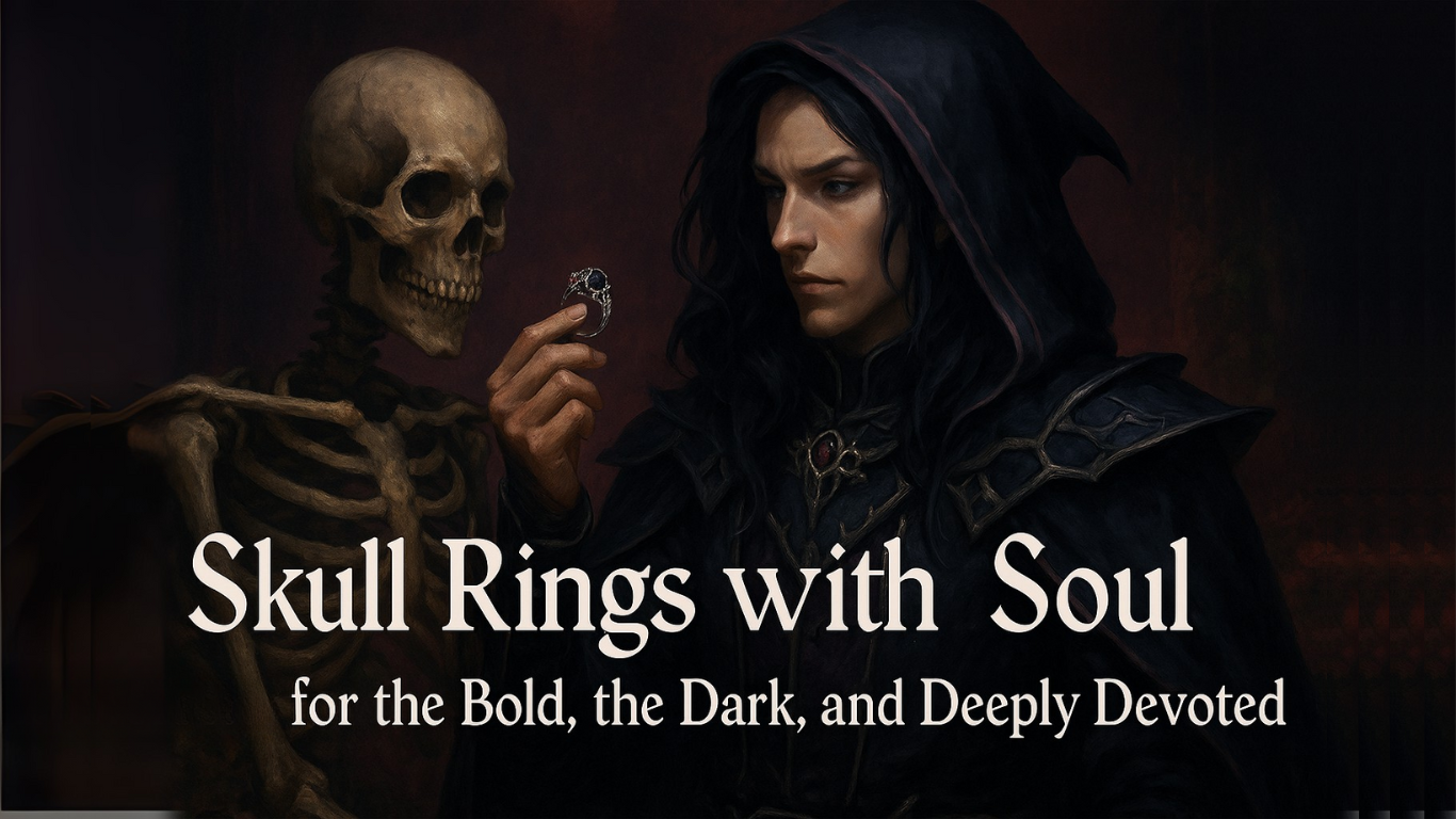 Skull Rings with Soul: Jewelry for the Bold, the Dark, and the Deeply Devoted