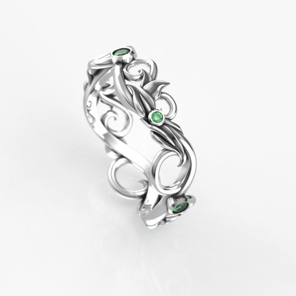 silver-art-nouveau-emerald-vine-leaf-ring-standing-alt.jpg