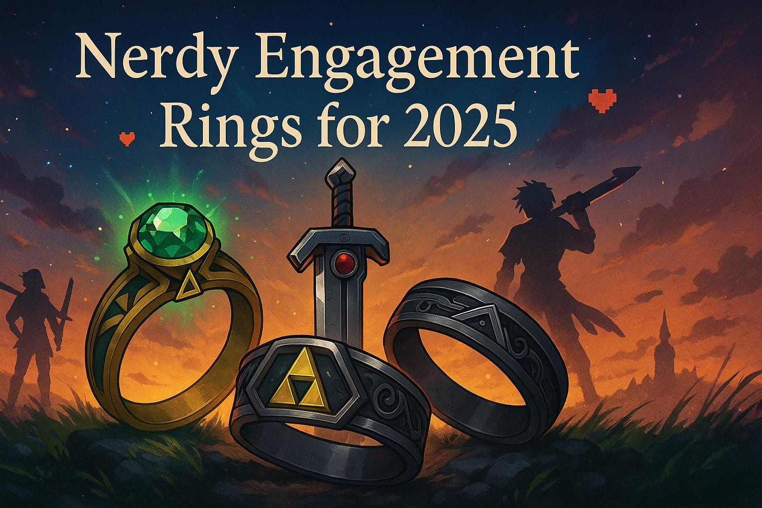 🎮 Gamer Engagement Rings: Leveling Up the Proposal