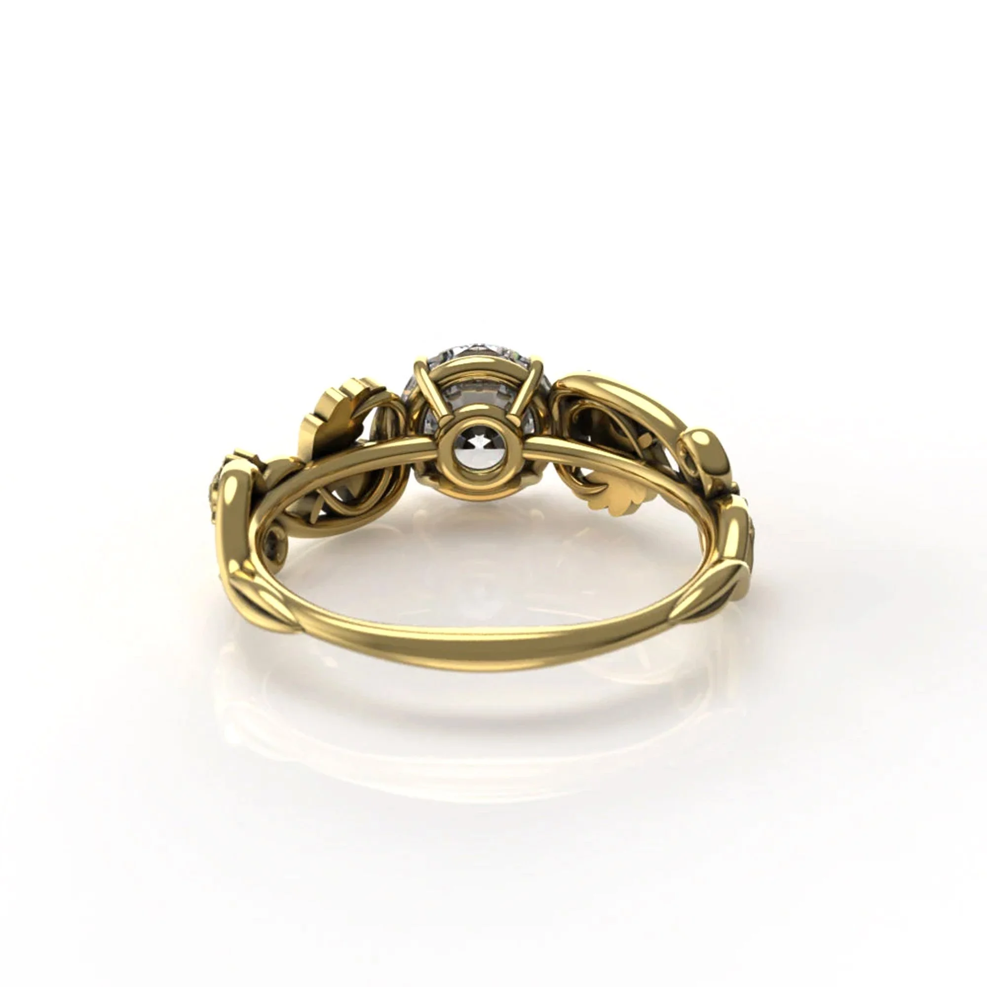 Oak-leaf-moissanite-solitaire-yellow-gold-5.jpg