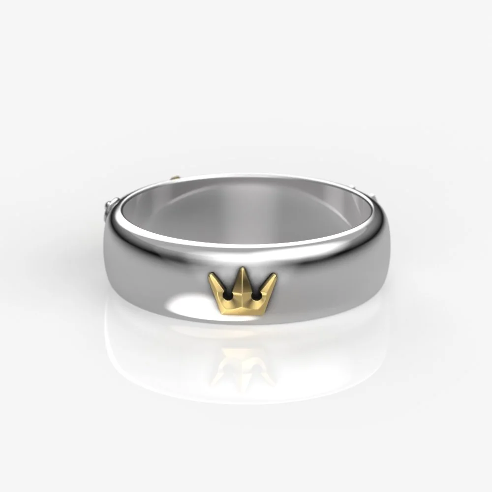 Custom For Matt - Kingdom Key Men's Ring  - 6mm Keyblade Inspired Ring Kingdom Hearts