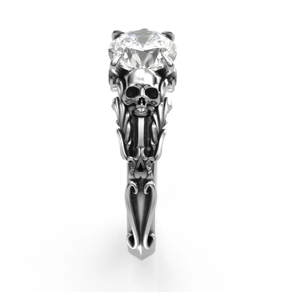 Jessica Lim Custom Skull Ring V.2 White Gold Lab Diamond.390.jpg