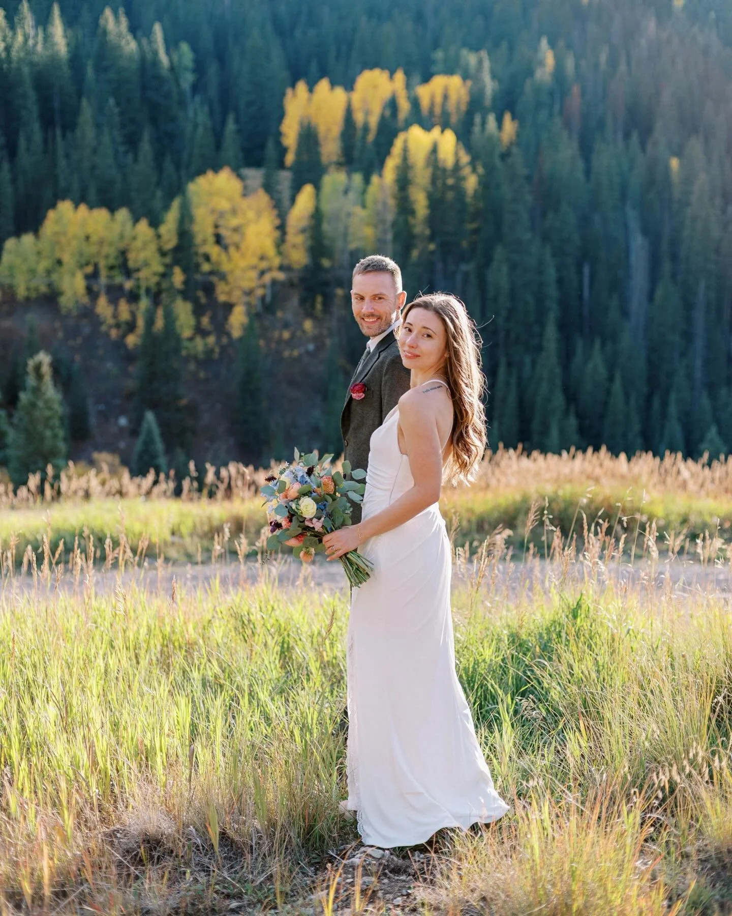 Part Two. Maddie and Anthony eloping in the mountains of Telluride, Colorado. Just the two of them and their soul dog, Kona, and closest family.