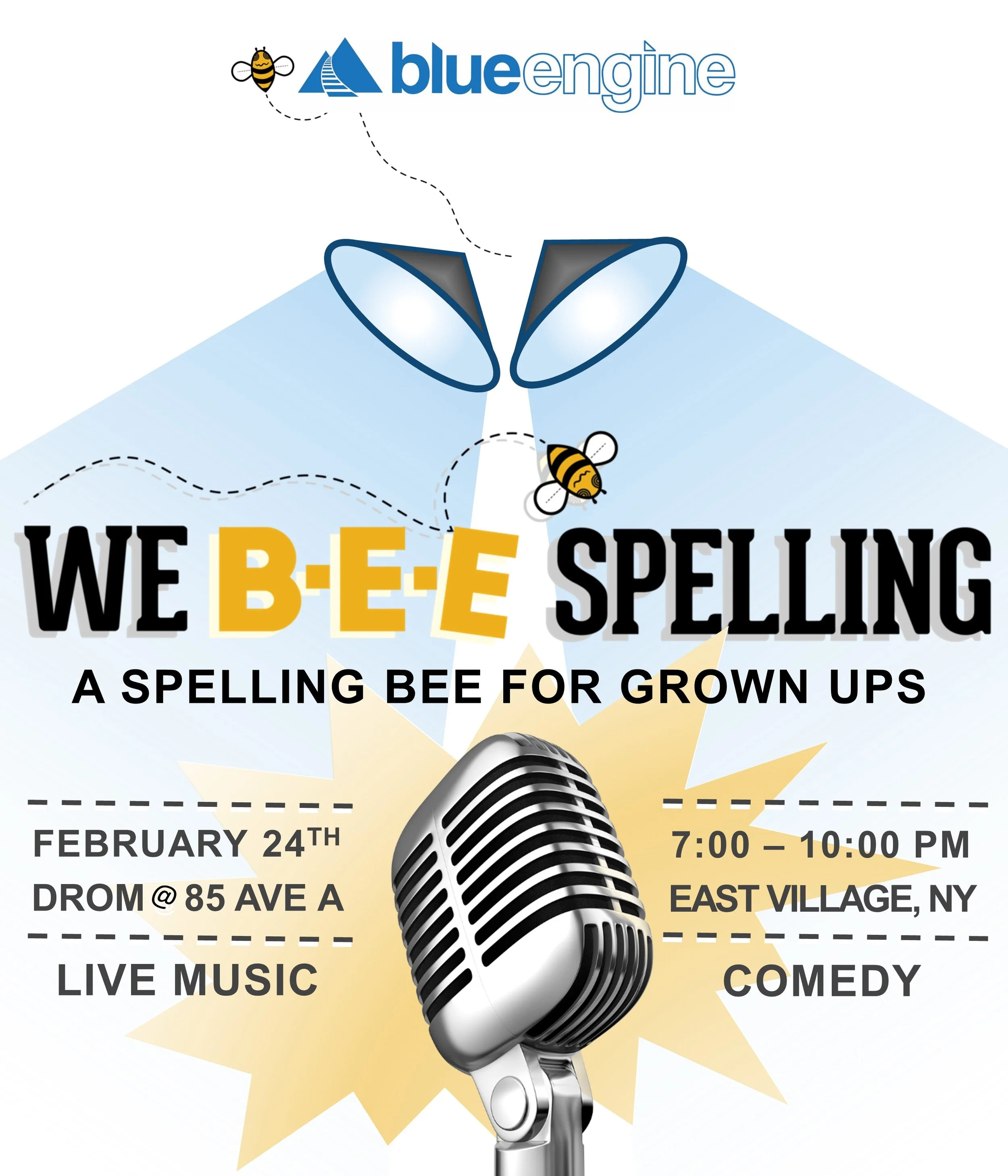 We Bee Spelling: For Blue Engine, Rd. 3